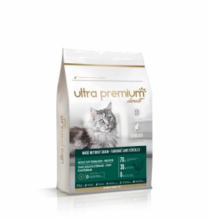 Chat stérilisé – Poulet Croquettes sans céréales - 7kg