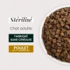 CAT0302-new-2.webp Chat stérilisé – Poulet Croquettes sans céréales - 7kg
