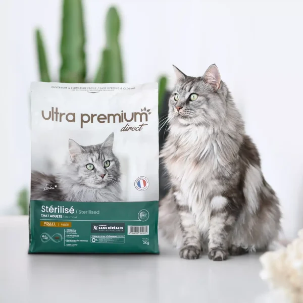 CAT0302-new-5.webp Chat stérilisé – Poulet Croquettes sans céréales - 7kg