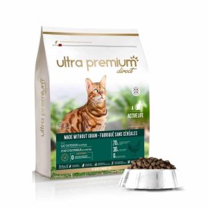 Chat adulte d’extérieur, Croquettes sans céréales 7 kg