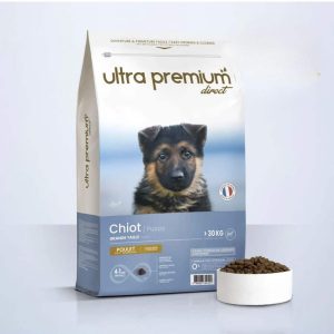 Chiot de grande taille  sup. à 30 kg Croquettes super premium 12kg