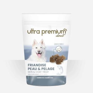 Friandise peau et pelage Au saumon 150gr